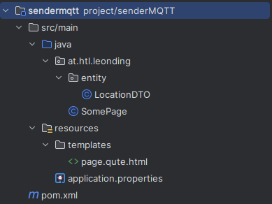 mqttSenderStructure