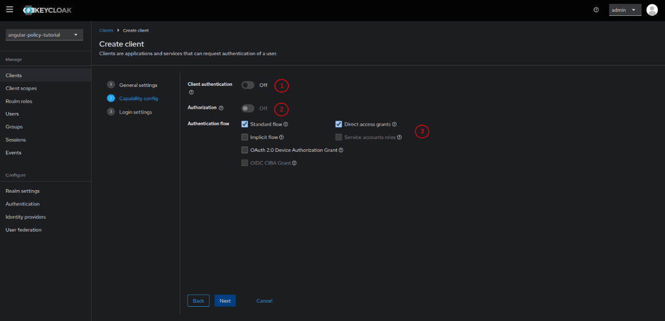 keycloak client create page 02