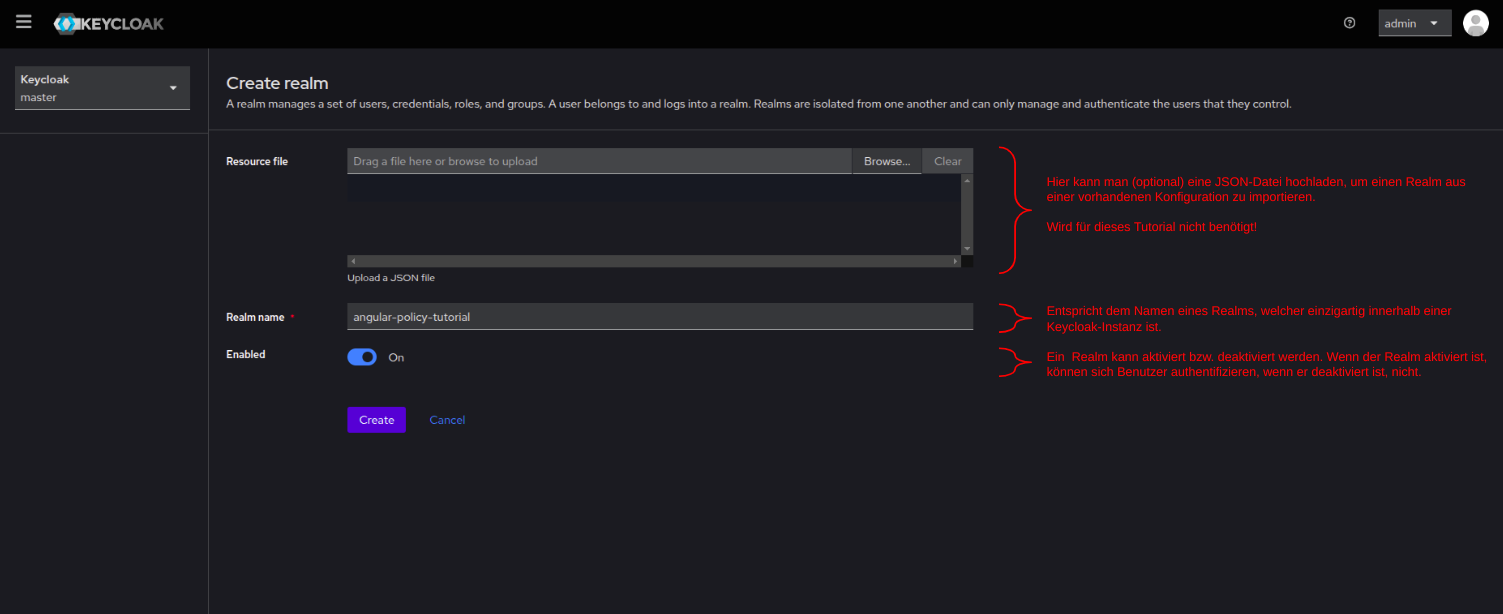 keycloak realm create page 01