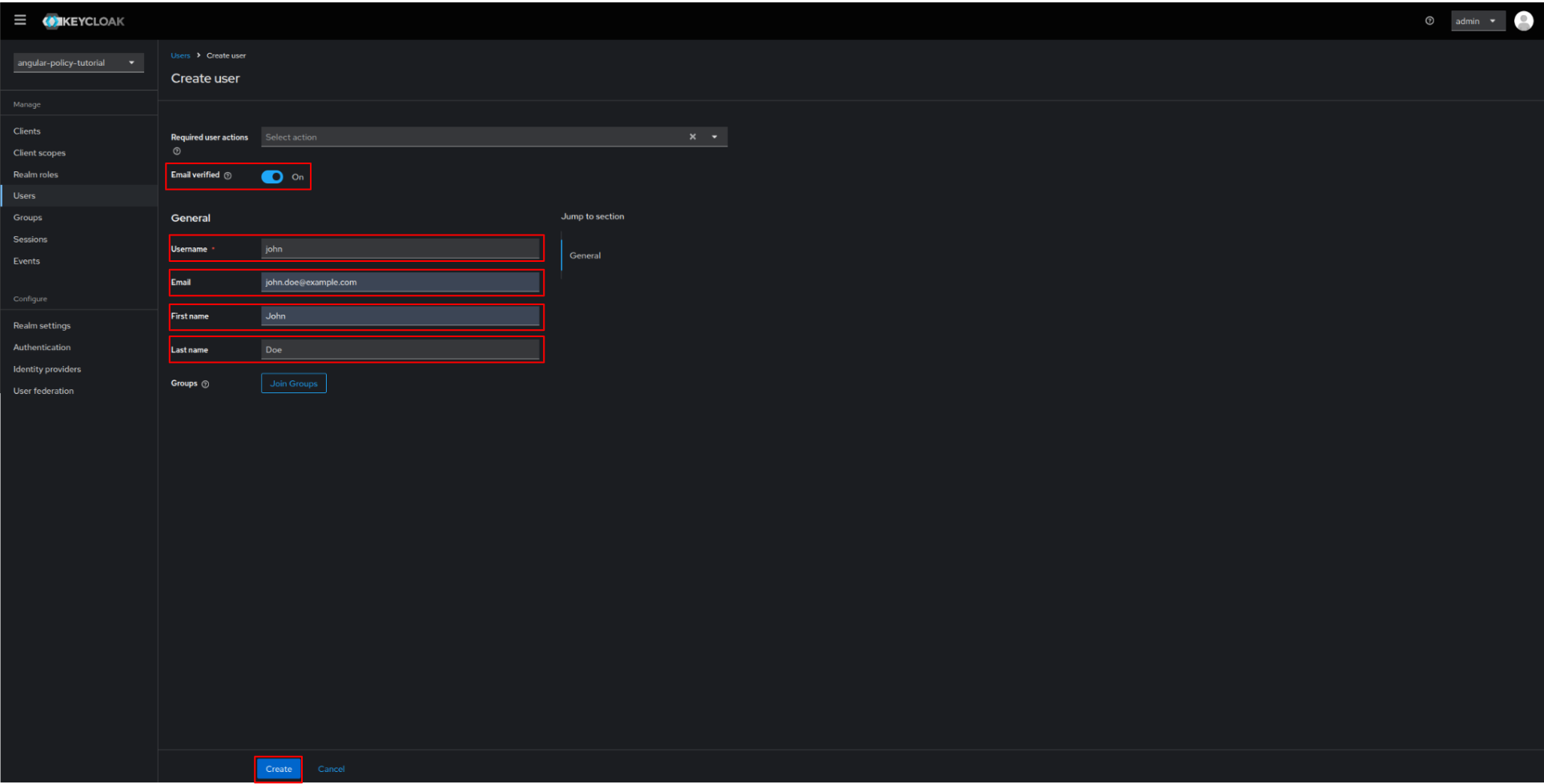keycloak user01 create page 02