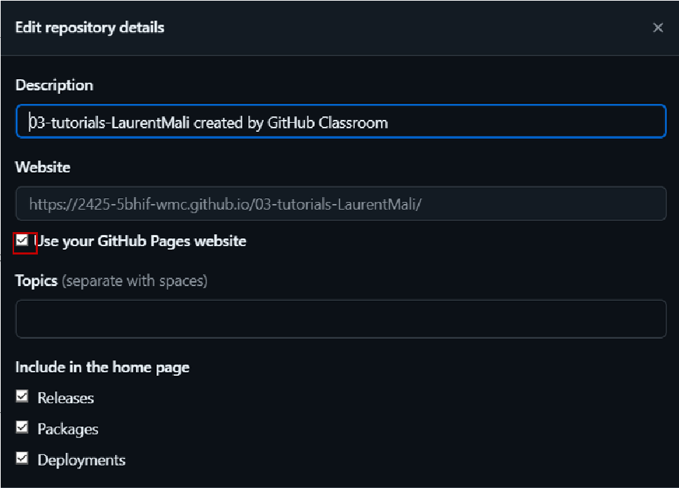 enable