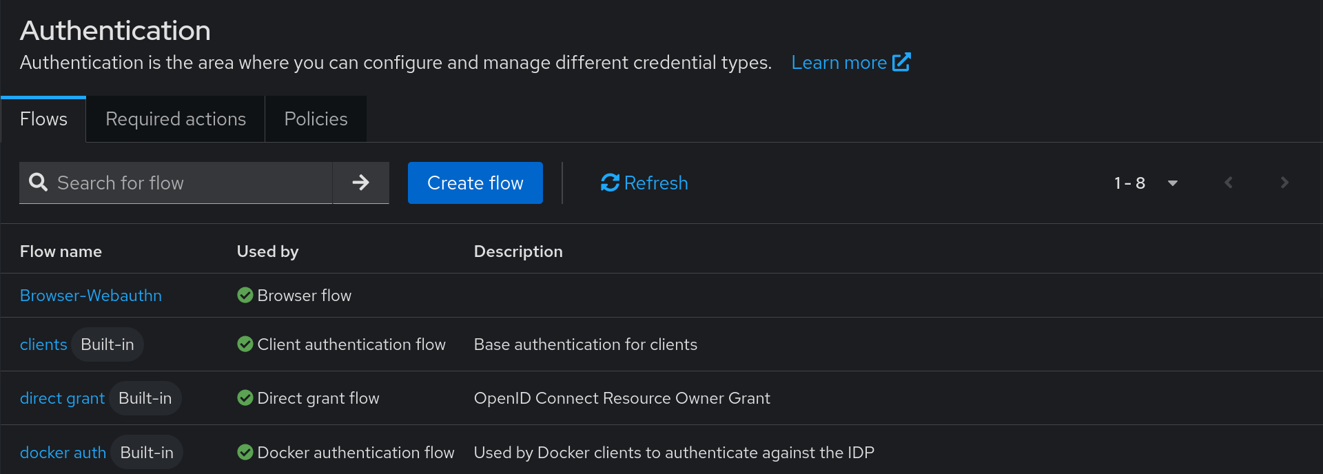 flows overview