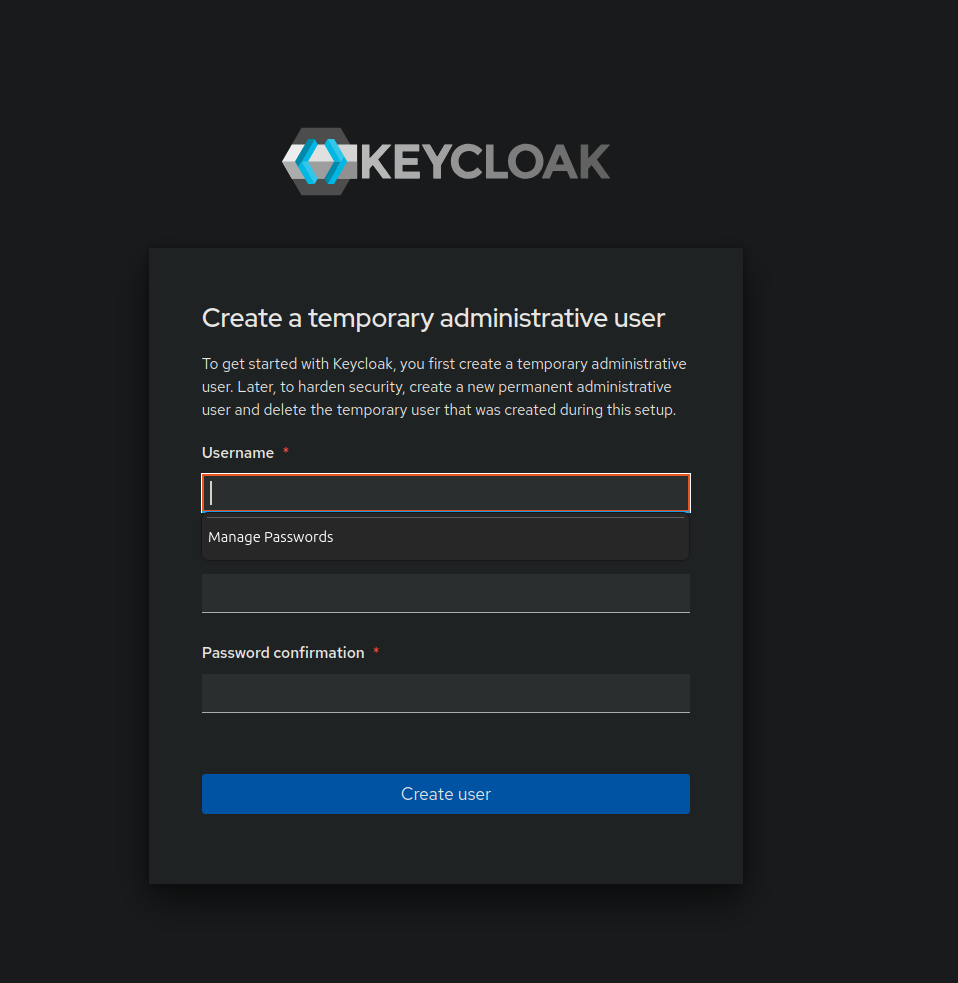 admin create